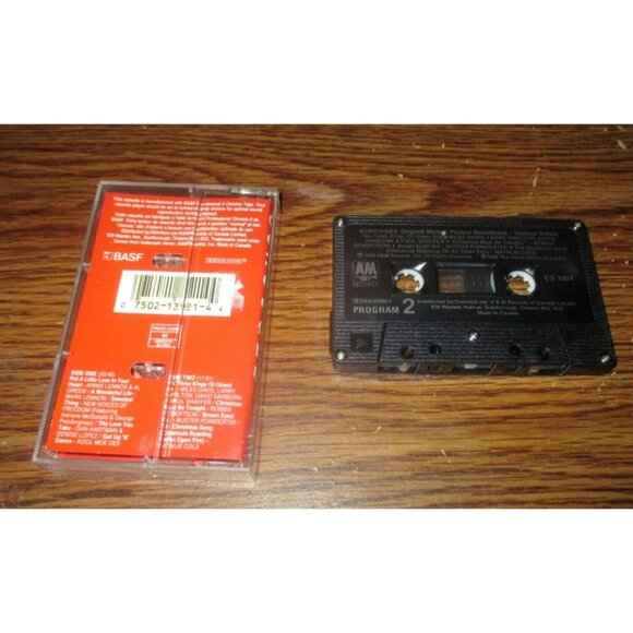 Scrooged Original Soundtrack on cassette (A & M Records Canada, 1988) - Picture 2 of 4
